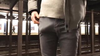 NYC subway cum